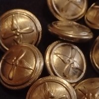 Лот стари военни копчета 15 броя от соца за КОЛЕКЦИЯ ДЕКОРАЦИЯ 40898, снимка 3 - Антикварни и старинни предмети - 43264272
