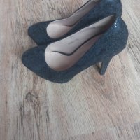 Черни дамски обувки, снимка 2 - Дамски обувки на ток - 40549195