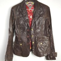 Tommy Hilfiger leather jacket S, снимка 1 - Сака - 44051845