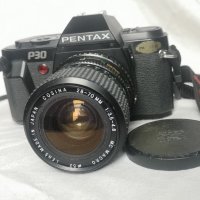 Фотоапарат PENTAX P30 с обектив Cosina 28 - 70 mm + macro, снимка 1 - Фотоапарати - 28181121