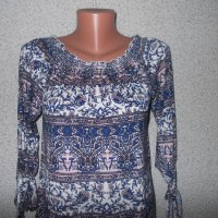 Шарена блузка, L размер, снимка 2 - Блузи с дълъг ръкав и пуловери - 28485012