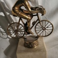 бронз скулптура колело Лион Франция, снимка 1 - Статуетки - 34991789