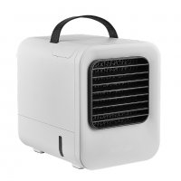 Мини климатик Air Cooler Fan 500ml резервоар за вода, снимка 3 - Климатици - 37510006
