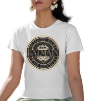  Дамска тениска BALMAIN Paris принт , снимка 6 - Тениски - 28093398