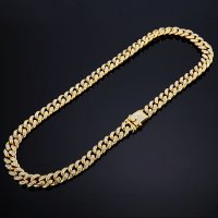 Хип-хоп ланец / Hip-Hop chain Bling Bling - Gold, снимка 2 - Колиета, медальони, синджири - 28402167