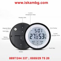 Малък настолен часовник с магнит за поставяне на хладилник - код 2040, снимка 4 - Други стоки за дома - 26837632