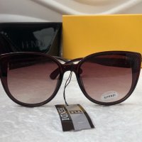 Fendi 2022 дамски слънчеви очила тип котка с лого, снимка 2 - Слънчеви и диоптрични очила - 37110238