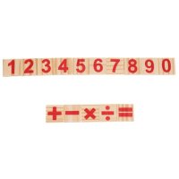 Образователен математически дървен комплект/ пръчици за броене, снимка 4 - Образователни игри - 43900587