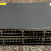 Нова цена! 💲CISCO Catalyst 52 портов PoE суич switch камери видеонаблюдение voip, снимка 1 - Суичове - 22048413