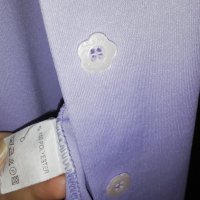  💜Дамска нова стилна риза ''SABRA'' в нежен светло лилав цвят!подходяща за повод С,М,Л💜, снимка 3 - Ризи - 26436431