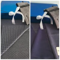 Комплект мъжки шал от кашмир и вълнени ръкавици в луксозна кутия, снимка 2 - Шалове - 38272367