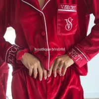 Пижама от кадифе Victoria’s Secret, снимка 6 - Пижами - 43832225