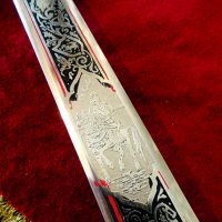 Старинен меч Colada del Cid,Toledo,позлата. , снимка 8 - Антикварни и старинни предмети - 39999110