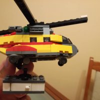 Конструктор Лего - модел LEGO Creator 3 в 1: 31029 - Товарен хеликоптер, снимка 4 - Конструктори - 37625232