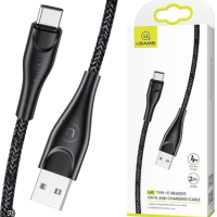 Дълъг и мощент USB type C кабел 3 метра, снимка 1 - USB кабели - 44882191