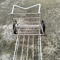 Стара пазарска количка, снимка 3 - Антикварни и старинни предмети - 43515818