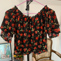 Дамска блуза в размер S/М, снимка 12 - Корсети, бюстиета, топове - 44922565