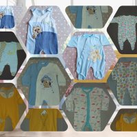 Маркови бебешки гащеризони / ромпъри / пижами / различни модели, снимка 1 - Бебешки гащеризони - 40206097