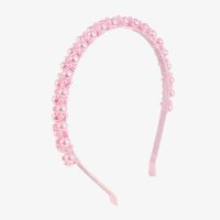 Диадема с перли в розово, Petite Fleur, снимка 1 - Аксесоари за коса - 44002001