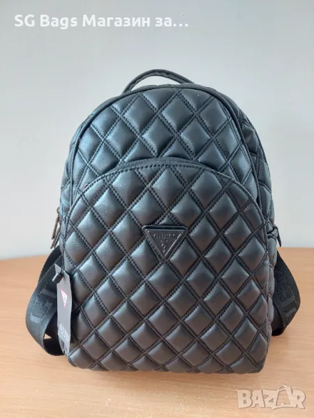 Guess лукс дамска чанта тип раница дамска раница раничка код 124, снимка 1