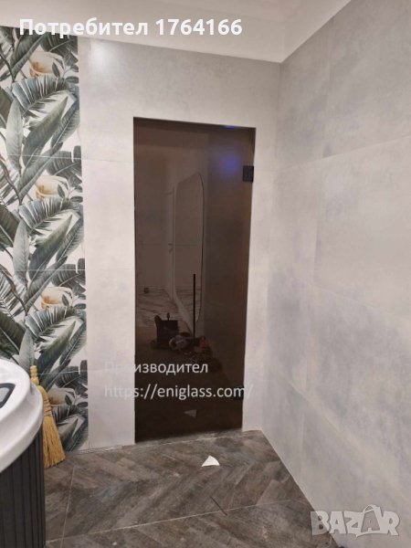 Стъклена врата за дома ,офис и баня, снимка 1
