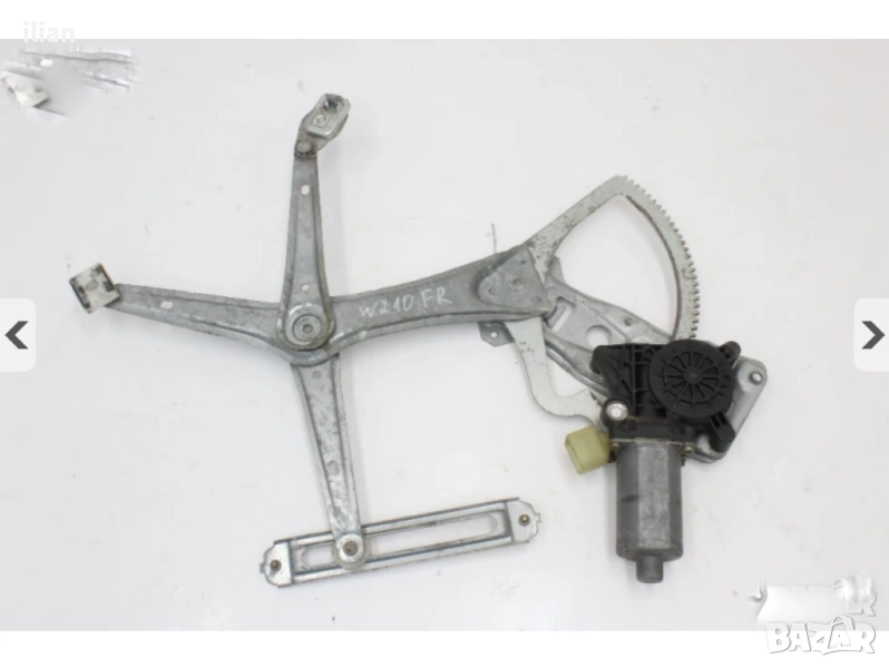 Стъклоповдигач Mercedes E-Class W210 Преден Десен, снимка 1