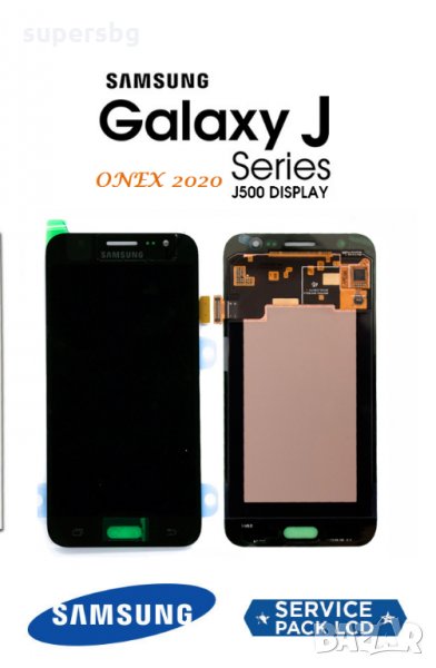 Нов 100% Оригинален LCD Дисплей + Тъч скрийн за  Samsung Galaxy J5 SM-J500F Black/White , снимка 1