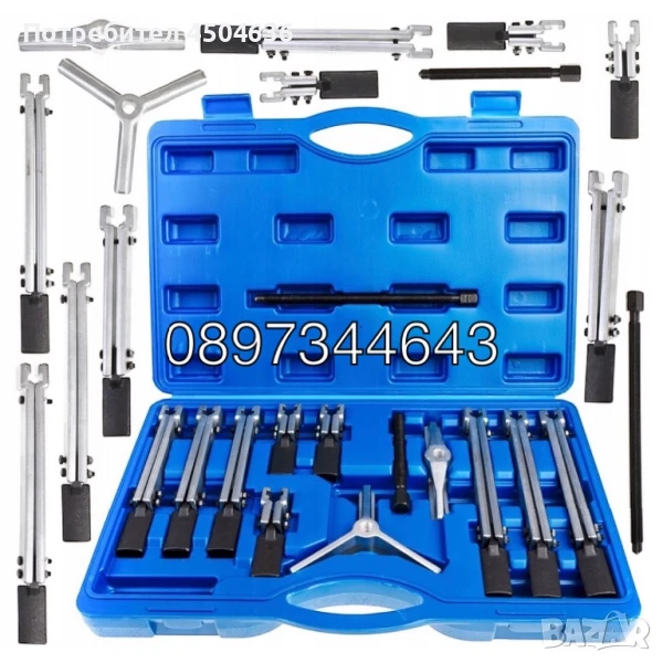 Комплект за избиване на лагери 13 части HAWEK HW-1131, снимка 1