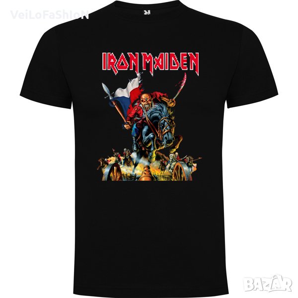 Нова мъжка тениска на музикалната група IRON MAIDEN, снимка 1