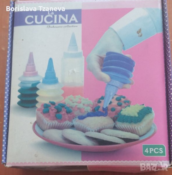 Шприц за декорация, молд за бонбони, снимка 1