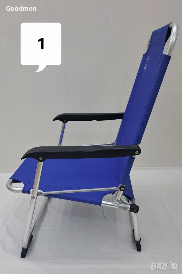 Сгъваеми столове за плаж, къмпинг..., снимка 1