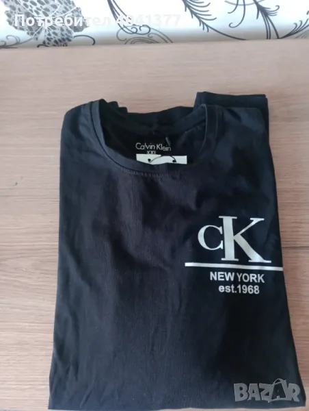 Блуза с дълъг ръкав CK, снимка 1