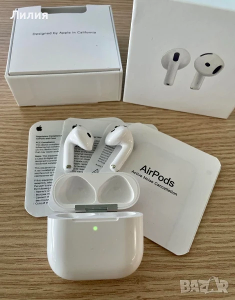 Безжични слушалки AirPods, снимка 1