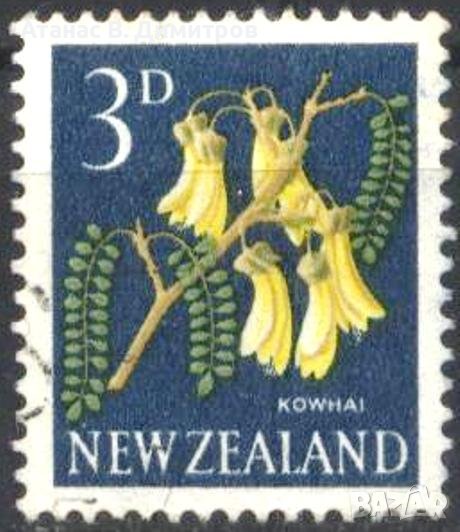 Клеймована марка Флора Цвете 1960 от Нова Зеландия, снимка 1
