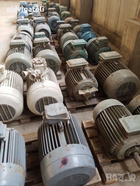 Ел.двигател/електродвигател 15, 18.5, 22, 30, 37, 45, 55, 75кВ, снимка 1