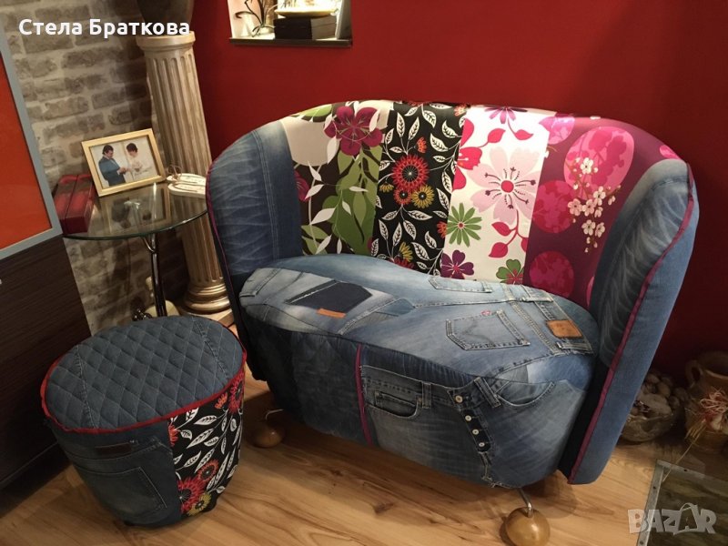 Дънкови изделия / Ръчно изработени, снимка 1