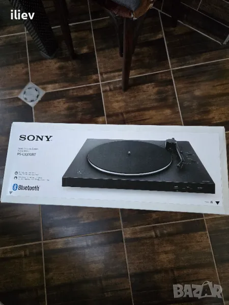 ГРАМОФОН SONY PS-LX310BT Чисто нов., снимка 1