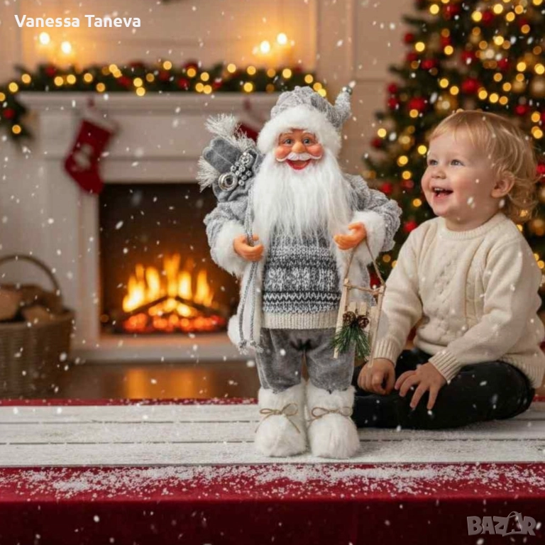 Декоративен Дядо Коледа, снимка 1