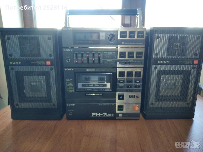 Sony Fh-7 в Радиокасетофони, транзистори в с. Арзан - ID42982271 | Bazar.bg