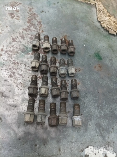 20 бр. болтове  джанти за Шкода Фабия. 2000 год., снимка 1