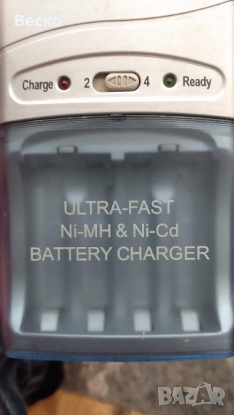 Зарядно / зареждащо устройство за батерии / Ni-MH, Ni-CD Rechargeable Batteries , снимка 1