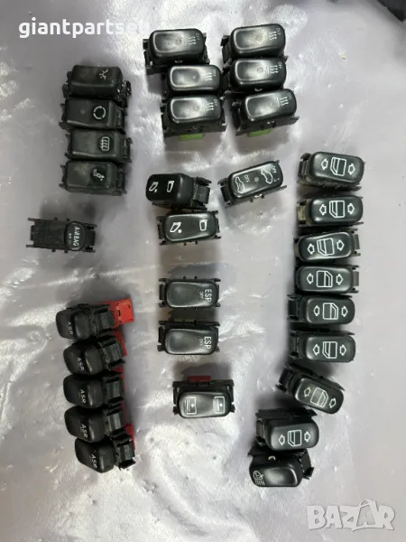 Бутони Мерцедес Mercedes-benz W202 W208 W210, снимка 1