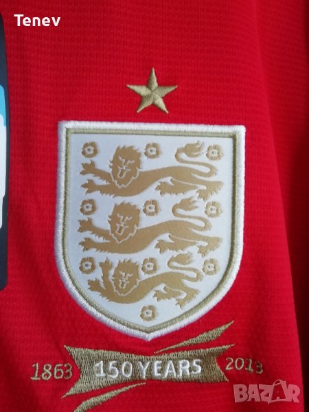 England Nike оригинална нова рядка юбилейна тениска фланелка 2013 Англия размер М, снимка 1