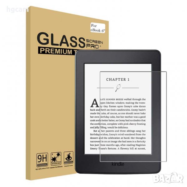 Стъклен протектор GARV™ за електронни четци 6" - Kindle, Nook, Kobo, Sony, Tolino, Pocketbook, снимка 1
