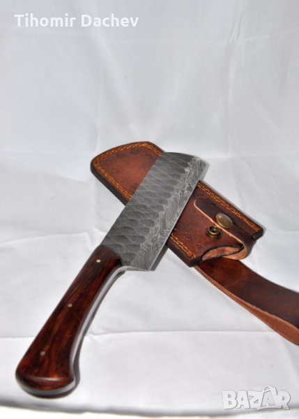 НОЖ - Ръчна изработка - дамаска стомана, снимка 1