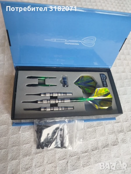 80% tungsten професионални стрели за софт дартс,18гр, снимка 1