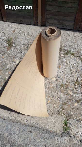 Руло фина холандска шкурка Р400 на хартиен носител , снимка 1