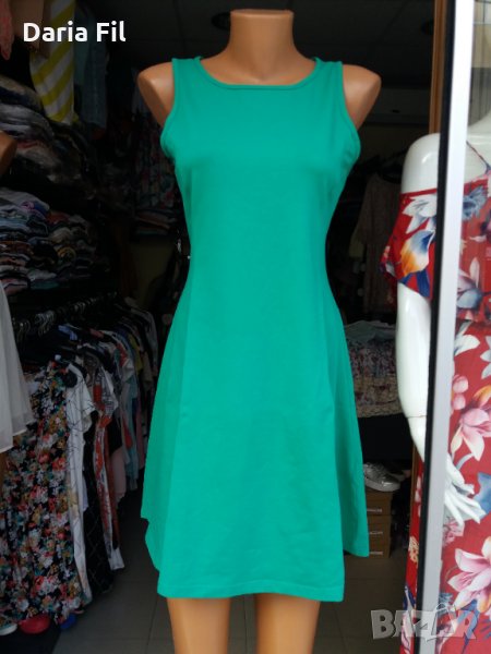 Зелена кукленска рокля без ръкави - размер Л/ХЛ, снимка 1