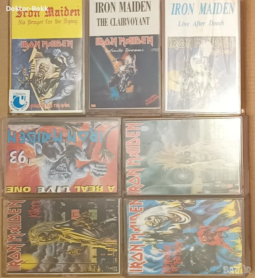 Iron Maiden - аудио касети , снимка 1