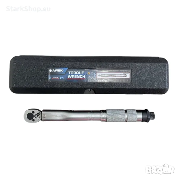 Професионален Динамометричен ключ 1/4″ 5-25Nm , HAWEK, снимка 1